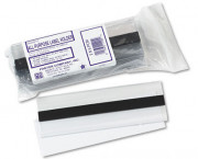 Clear Magnetic Label Holders, Side Load, 6 x 2, Clear, 10/Pack