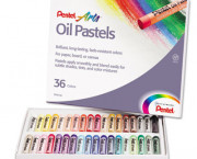 Oil Pastel Set With Carrying Case,36-Color Set, Assorted, 36/Set