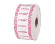 Automatic Coin Wrap, Pennies, $.50, Continuous Roll Wrappers, 1900/Roll