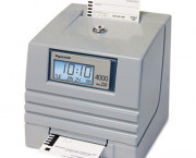 4000 Totalizing Digital Automatic Payroll Time Recorder, Gray