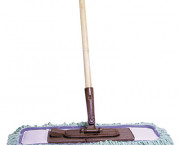 Microfiber Bamboo Mop, Blue, Each