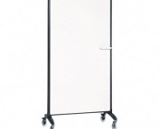 Motion Marker & Bulletin Room Divider, 36w x 72h, Graphite
