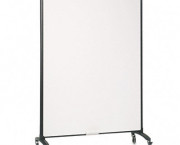 Motion Marker & Bulletin Room Divider, 48w x 72h, Graphite
