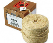 Brown Sisal Two-ply Twine, 1500 Feet