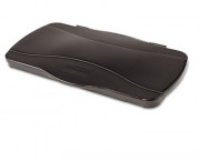 Hinged Lid for Vented Slim Jim, 20 3/8 x 11 3/8 x 2 3/4, Black