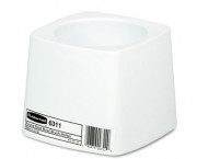 Holder for Toilet Bowl Brush, White Plastic