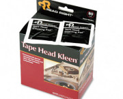 Tape Head Kleen Pad, Individually Sealed Pads, 5 x 5, 80/Box
