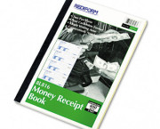 Money Receipt Book, 2-3/4 x 7, Carbonless Duplicate, 400 Sets/Book
