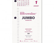 Calendar Refill, 6w x 3-1/2h