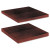 Additional 12″ Shelves for Narrow Profile Bookcase, Mahogany, 2/Pack