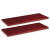 Additional 24″ Shelves for Narrow Profile Bookcase, Medium Oak, 2/Pack
