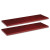 Additional 36″ Shelves for Square Corner Bookcase, Medium Oak, 2/Pack