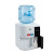 Tabletop Thermoelectric Water Cooler, 13 1/4dia. x 15 3/4h, White