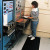 Antistatic Comfort-King Mat, Sponge, 36 x 120, Gray
