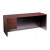 10500 Series 3/4-Height Left Pedestal Credenza, 72w x 24d x 29-1/2h, Mahogany