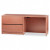 10500 Series Credenza w/Left Lateral File, 72w x 24d x 29-1/2h, Bourbon Cherry
