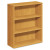 10500 Series Bookcase, 3 Shelves, 36w x 13-1/8d x 43-3/8h, Harvest