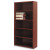 10500 Series Bookcase, 5 Shelves, 36w x 13-1/8d x 71h, Mahogany