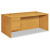 10500 Large “L” or “U” Workstation Left 3/4-Height Ped Desk, 72w x 36d, Mahogany