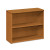 10700 Series Bookcase, 2 Shelves, 36w x 13-1/8d x 29-5/8h, Bourbon Cherry