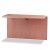 10700 Series Bridge, 47w x 24d x 29-1/2h, Bourbon Cherry