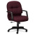 2090 Pillow-Soft Managerial Mid-Back Swivel/Tilt Chair, Wine Fabric/Black Base
