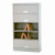 600 Series 5-Shelf Steel Receding Door File, Ltr, 36w x 13-3/4d x 75-7/8h, Putty