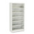 600 Series Open Shelving, 6-Shelf, Steel, Legal, 36w x 16-3/4d x 75-7/8h, Gray