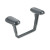 Height-Adjustable T-Bar Arms for 7700 Series Task Chairs, Black