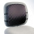 Halfback Back Support Chair Pad, 13w x 1-1/2d x 13-3/4h, Black