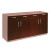 Wood Veneer Buffet Credenza Doors/Drawers, Sierra Cherry