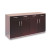 Wood Veneer Buffet Credenza Doors/Drawers, Mahogany